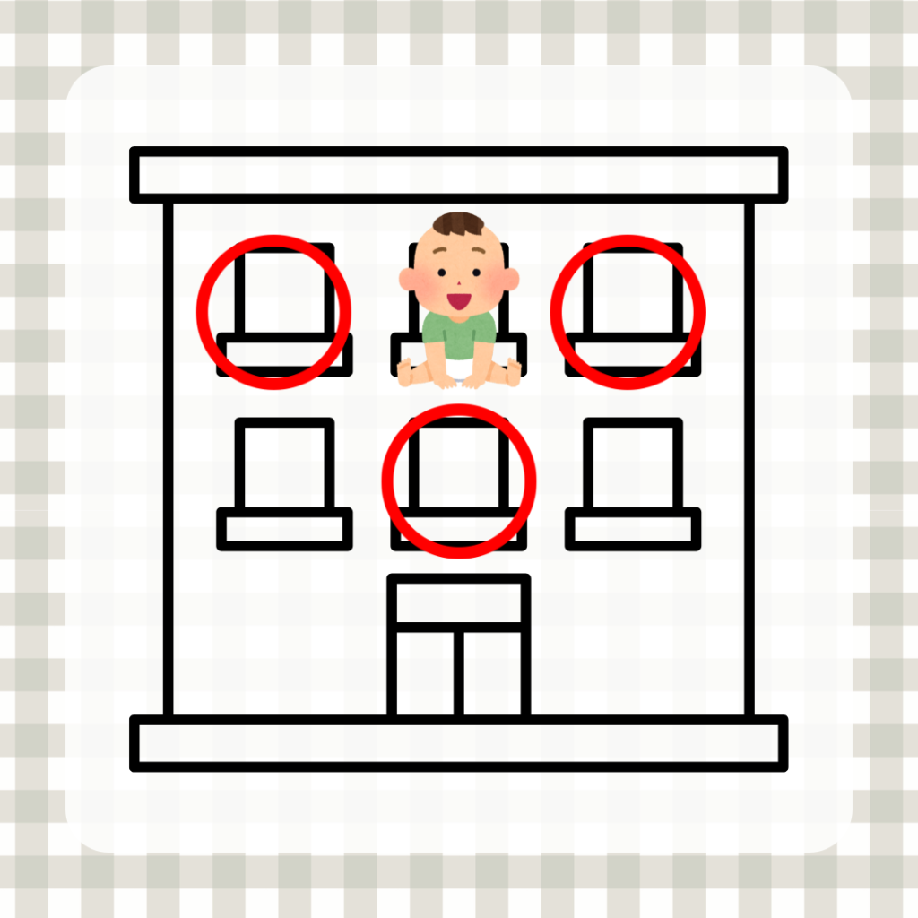 集合住宅の位置関係