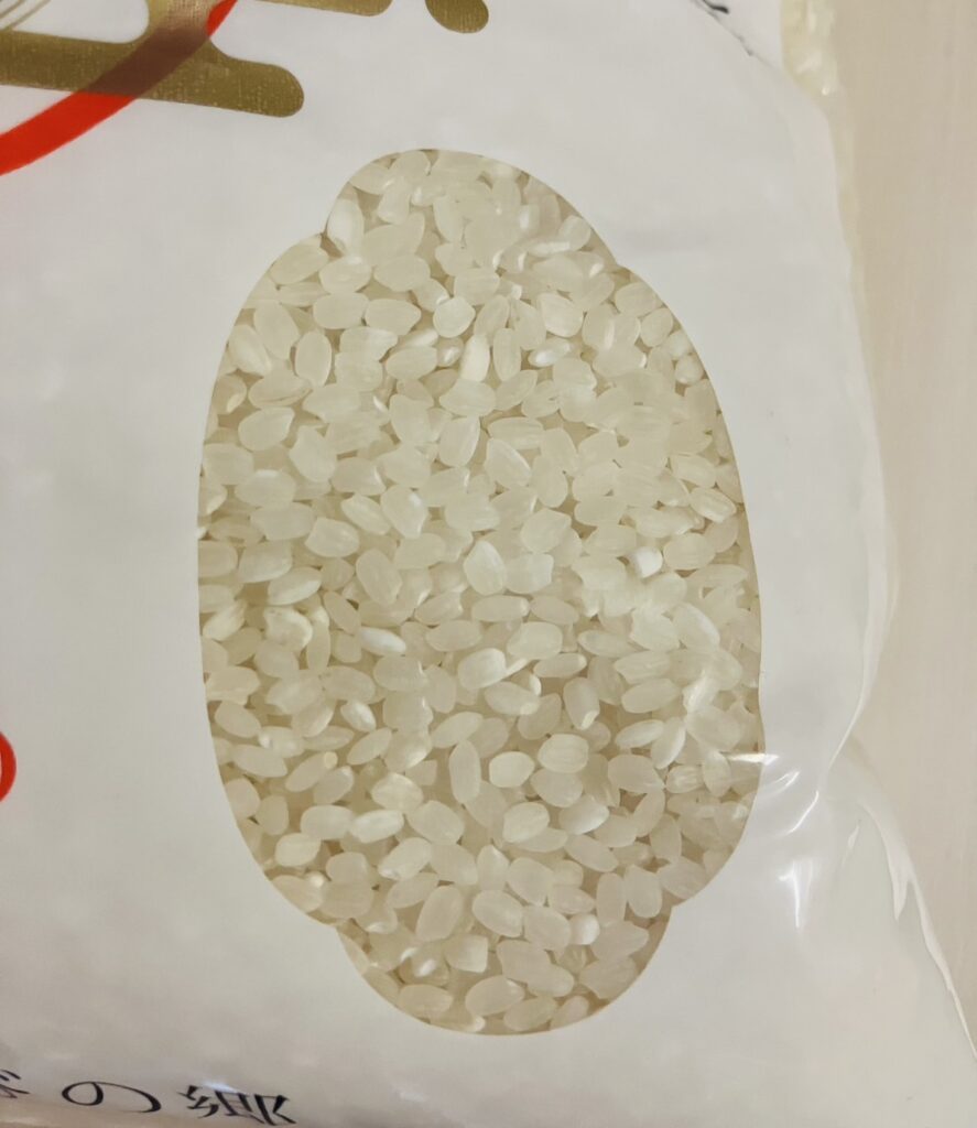 粒の感じ(台湾米)