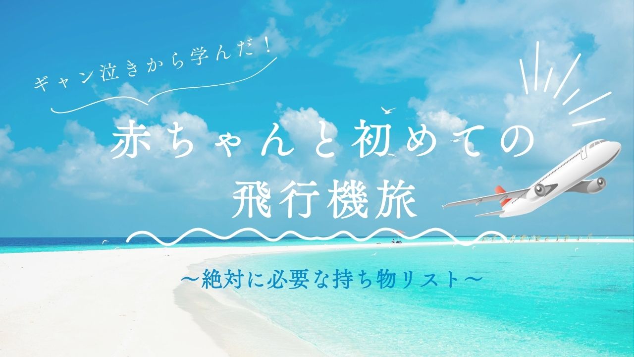 赤ちゃんと飛行機旅のアイキャッチ画像