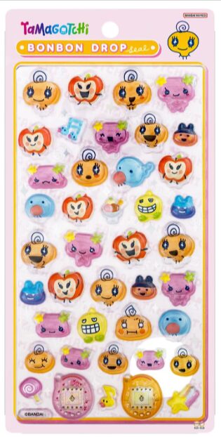 たまごっちボンボンドロップシール「めめっち」