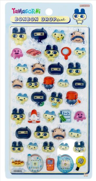 Amazonボンボンドロップシールたまごっちの「まめっち」