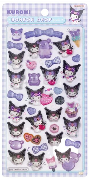 サンスター文具のサンリオボンボンドロップシール。