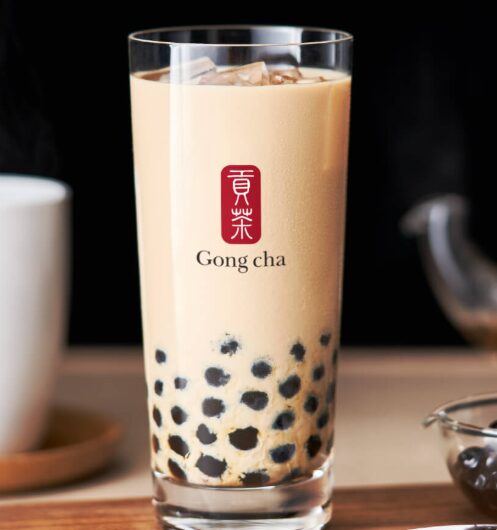 ゴンチャで人気のタピオカ入りのドリンク。妊婦さんは、食べ過ぎないほうが安心です。